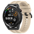 For Huawei Watch Buds Long & Short Sports Solid Color Silicone Watch Band Set(Khaki) - Watch Bands by PMC TechLife | Online Shopping South Africa | PMC TechLife