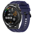 For Huawei Watch Buds Long & Short Sports Solid Color Silicone Watch Band Set(Midnight Blue) - Watch Bands by PMC TechLife | Online Shopping South Africa | PMC TechLife