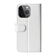 For iPhone 15 Pro Max R64 Texture Horizontal Flip Leather Phone Case(White)