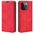 For iPhone 15 Pro Max Retro-skin Magnetic Suction Leather Phone Case(Red) - free shipping - PMC TechLife - Order now!