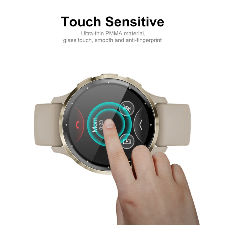 Compatible with Garmin Venu 3S ENKAY 3D Full Coverage Soft PC Edge + PMMA HD Screen Protector Film
