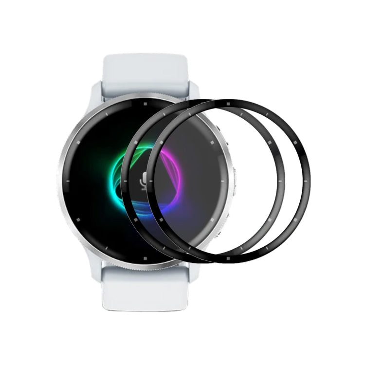 Compatible with Garmin Venu 3 2pcs ENKAY 3D Full Coverage Soft PC Edge + PMMA HD Screen Protector Film