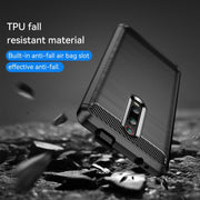 For Xiaomi Redmi K20 / K20 Pro / Mi 9T / 9T Pro Brushed Texture Carbon Fiber TPU Case