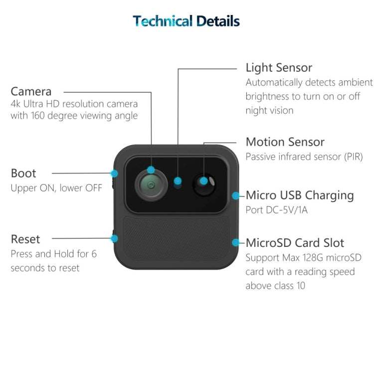 R9 Portable Cell Phone Remote Webcam Home Wireless WiFi Camera HD Night Vision Monitor Camera