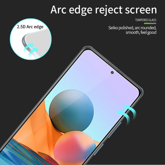 For HTC U23 / U23 Pro PINWUYO 9H 2.5D Full Screen Tempered Glass Film(Black)
