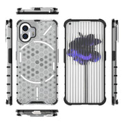 For Nothing Phone 2 Shockproof Honeycomb Phone Case(White)