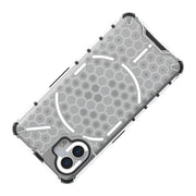 For Nothing Phone 2 Shockproof Honeycomb Phone Case(White)