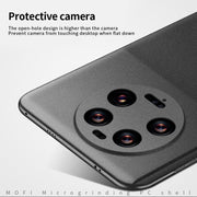 For Xiaomi 13 Ultra MOFI Fandun Series Frosted PC Ultra-thin All-inclusive Phone Case(Black)