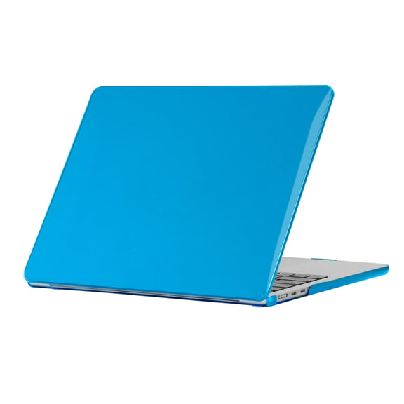 For MacBook Air 15.3 (A2941) ENKAY Hat-Prince Crystal Protective Case Cover Hard Shell(Light Blue)