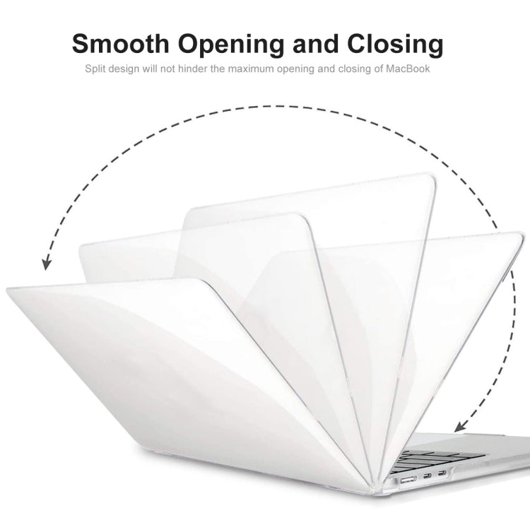 For MacBook Air 15.3 (A2941) ENKAY Hat-Prince Crystal Protective Case Cover Hard Shell(Red)