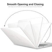 For MacBook Air 15.3 (A2941) ENKAY Hat-Prince Crystal Protective Case Cover Hard Shell(Red)