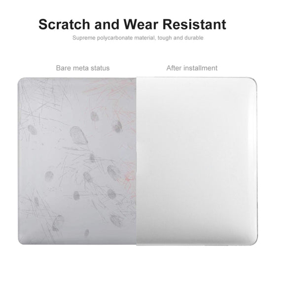 For MacBook Air 15.3 (A2941) ENKAY Hat-Prince Crystal Protective Case Cover Hard Shell(Light Blue)