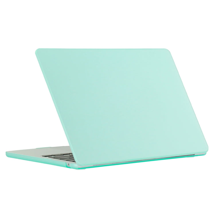 For MacBook Air 15.3 (A2941) ENKAY Hat-Prince Matte Protective Case Cover Hard Shell(Light Green)