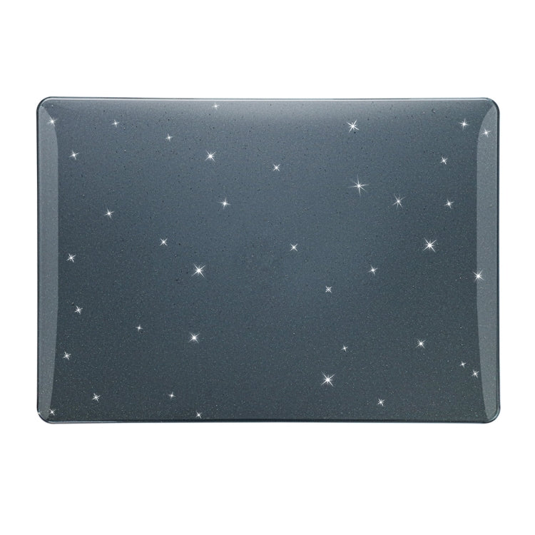 For MacBook Air 15.3 (A2941) ENKAY Hat-Prince Bling Crystal Protective Case Cover Hard Shell(Black)