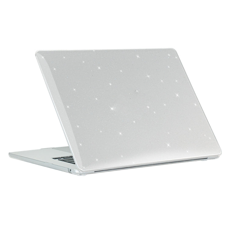 For MacBook Air 15.3 (A2941) ENKAY Hat-Prince Bling Crystal Protective Case Cover Hard Shell(Transparent)