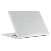 For MacBook Air 15.3 (A2941) ENKAY Hat-Prince Bling Crystal Protective Case Cover Hard Shell(Transparent)