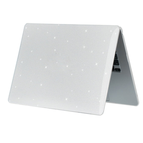 For MacBook Air 15.3 (A2941) ENKAY Hat-Prince Bling Crystal Protective Case Cover Hard Shell(Transparent)