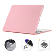 For MacBook Air 15.3 A2941 ENKAY EU Version 3 in 1 Crystal Protective Case with TPU Keyboard Film & Anti-dust Plugs(Pink) - MacBook Air Cases by ENKAY | Online Shopping South Africa | PMC TechLife | Buy Now Pay Later Mobicred