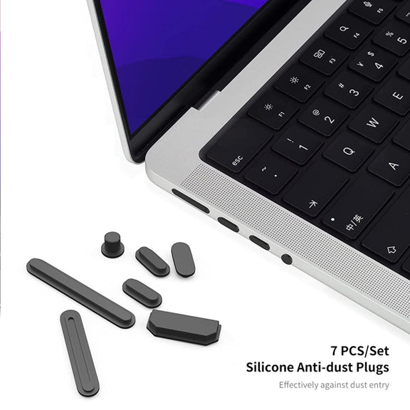 For MacBook Air 15.3 A2941 ENKAY EU Version 3 in 1 Crystal Protective Case with TPU Keyboard Film & Anti-dust Plugs(Pink)