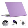 For MacBook Air 15.3 A2941 ENKAY EU Version 3 in 1 Matte Protective Case with TPU Keyboard Film & Anti-dust Plugs(Purple) - free shipping - PMC TechLife - Order now!