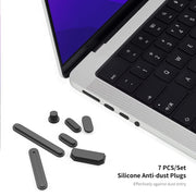 For MacBook Air 15.3 A2941 ENKAY EU Version 3 in 1 Matte Protective Case with TPU Keyboard Film & Anti-dust Plugs(Pink)