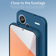 For Xiaomi Redmi Note 13 Pro+ PINWUYO Sense Series Liquid Silicone TPU Phone Case(Blue)