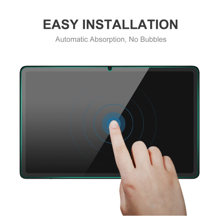 For Samsung Galaxy Tab S9+ / S9 FE 2pcs ENKAY Hat-Prince 0.33mm Explosion-proof Tempered Glass Film