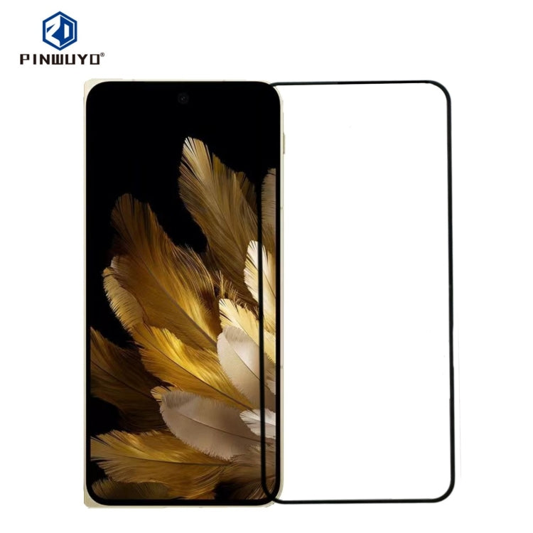 For OPPO Find N3 PINWUYO 9H 2.5D Full Screen Tempered Glass Film(Black)