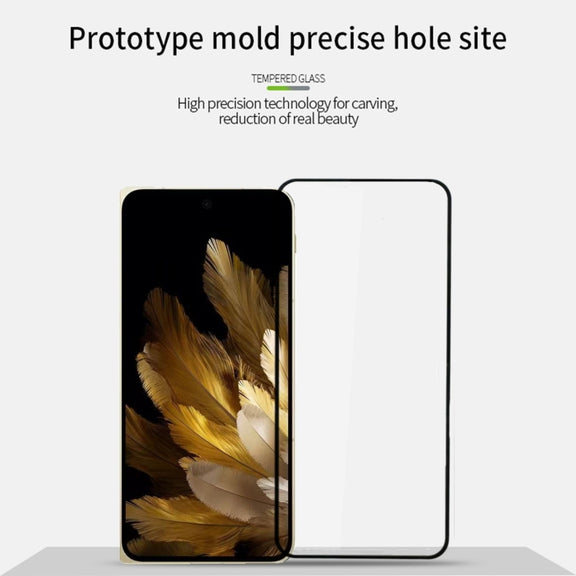 For OPPO Find N3 PINWUYO 9H 2.5D Full Screen Tempered Glass Film(Black)