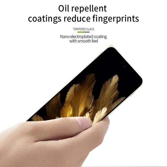 For OPPO Find N3 PINWUYO 9H 2.5D Full Screen Tempered Glass Film(Black)