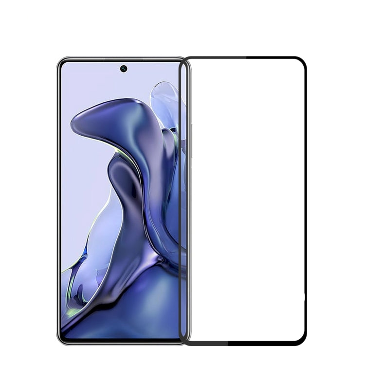 For OPPO A79 / A2 2023 PINWUYO 9H 2.5D Full Screen Tempered Glass Film(Black)