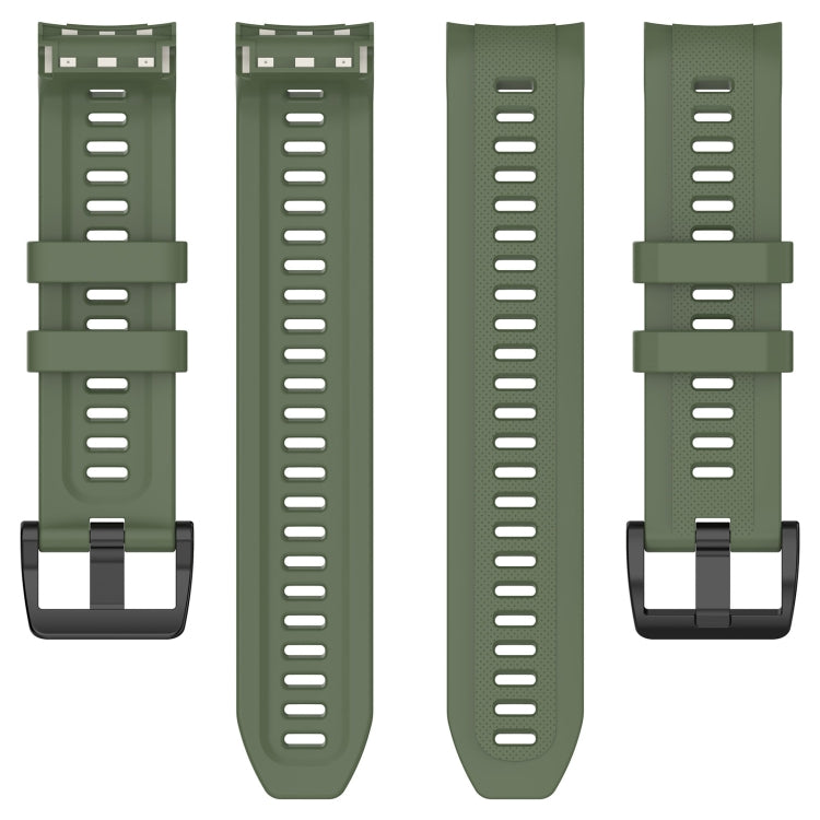 For Garmin Approach S70 47mm 22mm Sports Silicone Watch Band(Grey)