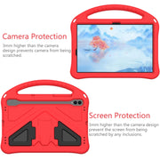 For Samsung Galaxy Tab S9 EVA Shockproof Tablet Case with Holder(Red)