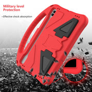 For Samsung Galaxy Tab S9 EVA Shockproof Tablet Case with Holder(Red)