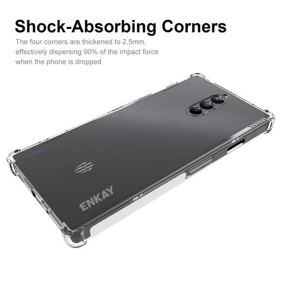 For ZTE Nubia Red Magic 8s Pro ENKAY Clear TPU Shockproof Anti-slip Phone Case