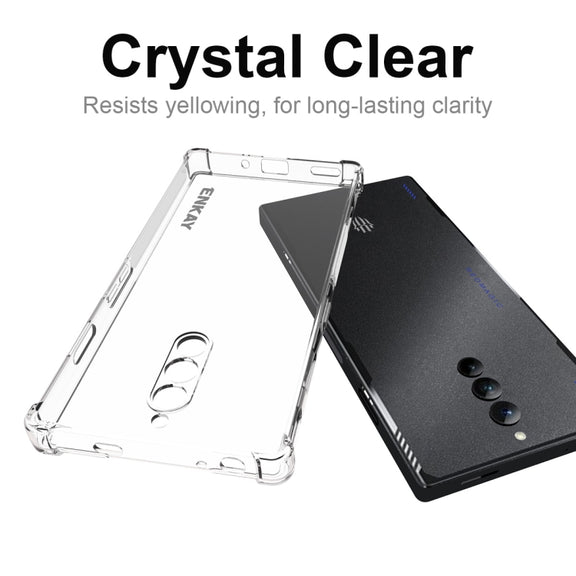 For ZTE Nubia Red Magic 8s Pro ENKAY Clear TPU Shockproof Anti-slip Phone Case