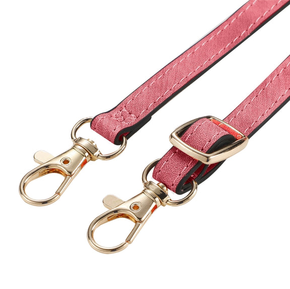 For iPhone 14 Pro Max Geometric Zipper Wallet Side Buckle Leather Phone Case with Crossbody Lanyard(Pink)