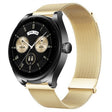 For Huawei Watch Buds Milan Double Magnetic Steel Mesh Watch Band(Gold) - Watch Bands by PMC TechLife | Online Shopping South Africa | PMC TechLife