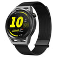 For Huawei Watch GT Runner Milan Double Magnetic Steel Mesh Watch Band(Black) - Watch Bands by PMC TechLife | Online Shopping South Africa | PMC TechLife
