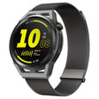 For Huawei Watch GT Runner Milan Double Magnetic Steel Mesh Watch Band(Gray) - Watch Bands by PMC TechLife | Online Shopping South Africa | PMC TechLife