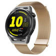 For Huawei Watch GT Runner Milan Double Magnetic Steel Mesh Watch Band(Rose Gold) - Watch Bands by PMC TechLife | Online Shopping South Africa | PMC TechLife