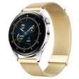 For Huawei Watch3 / Watch3 Pro Milan Double Magnetic Steel Mesh Watch Band(Gold) - Watch Bands by PMC TechLife | Online Shopping South Africa | PMC TechLife