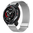 For Honor Watch GS Pro Milan Double Magnetic Steel Mesh Watch Band(Silver) - Watch Bands by PMC TechLife | Online Shopping South Africa | PMC TechLife