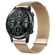 For Honor Magic Watch2 46mm Milan Double Magnetic Steel Mesh Watch Band(Rose Gold) - Watch Bands by PMC TechLife | Online Shopping South Africa | PMC TechLife