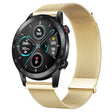For Honor Magic Watch Milan Double Magnetic Steel Mesh Watch Band(Gold) - Watch Bands by PMC TechLife | Online Shopping South Africa | PMC TechLife