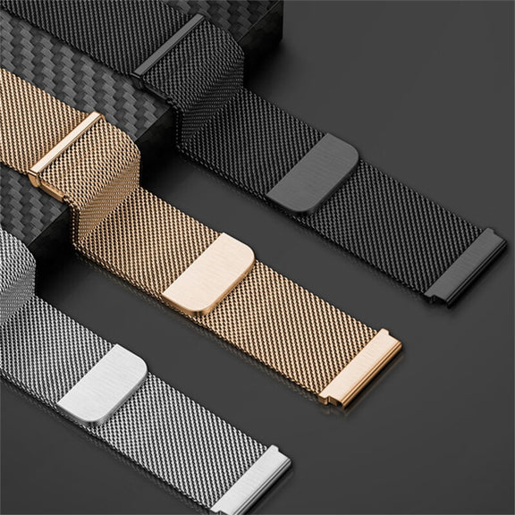 For Honor Magic Watch Milan Double Magnetic Steel Mesh Watch Band(Gray)