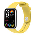 For Xiaomi Mi Band 8 Pro Solid Color Reverse Buckle Silicone Watch Band(Yellow) - Watch Bands by PMC TechLife | Online Shopping South Africa | PMC TechLife