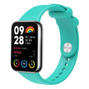 For Xiaomi Smart Band 9 Pro / 8 Pro Solid Color Reverse Buckle Silicone Watch Band(Green)