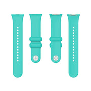 For Xiaomi Smart Band 9 Pro / 8 Pro Solid Color Reverse Buckle Silicone Watch Band(Green)