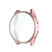 For Samsung Galaxy Watch6 40mm ENKAY Hat-Prince Full Coverage Electroplated Soft TPU Case with Screen Protection(Pink)